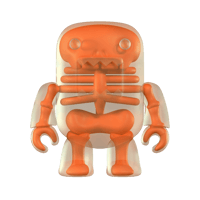 Image 2 of Monster Anatomy Keychain