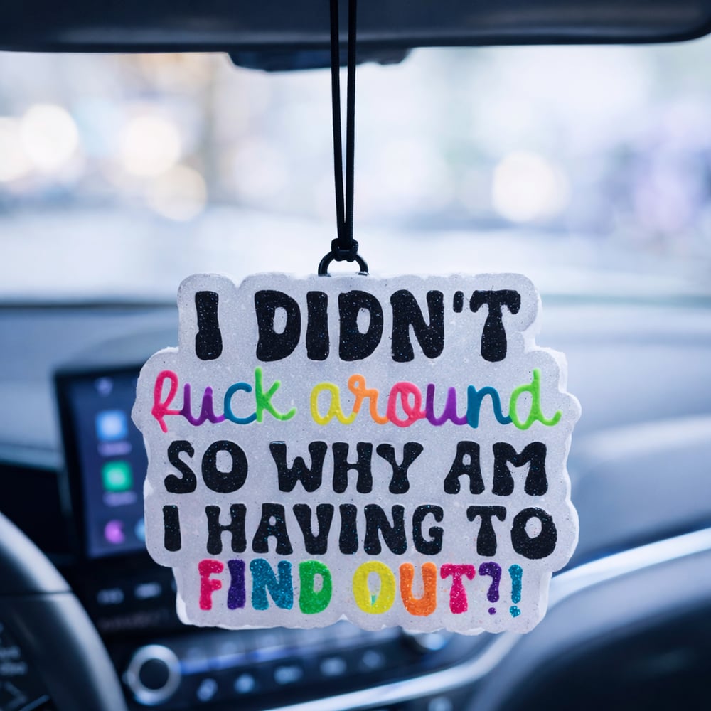 Image of I Didn't F Around Freshie