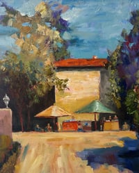 Cafe, Santa Barbara, by Robert Z. Chew