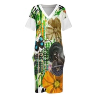 Image 1 of RAIN FOREST T SHIRT DRESS 