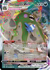 Garbodor VMAX - SWSH07: Evolving Skies - Near Mint