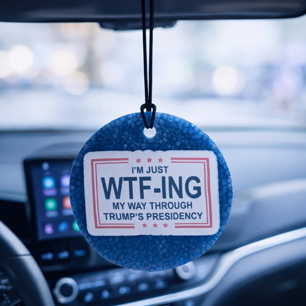 Image of WTF-ing My Way Through Car Freshie