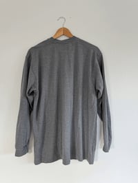 Image 4 of Vintage Carhartt - Grey Heavyweight Pocket Logo Long Sleeve T-Shirt (NFPA 2113 Rated)
