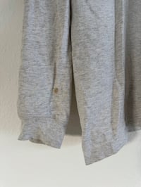 Image 5 of Vintage Carhartt - Grey Henley Long Sleeve T-Shirt