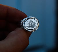 Image 2 of Ship Signet Ring