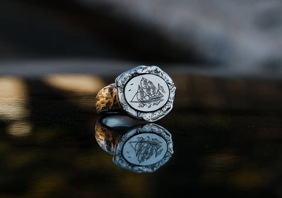 Image of Ship Signet Ring