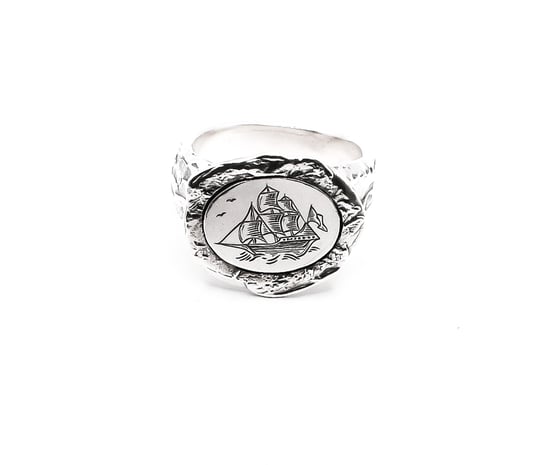 Image of Ship Signet Ring