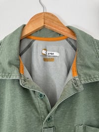 Image 4 of Vintage Carhartt - Green Collard Pocket Logo T-Shirt