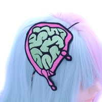Image 1 of Bleeding Zombie Brain Headband