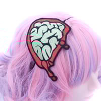 Image 2 of Bleeding Zombie Brain Headband