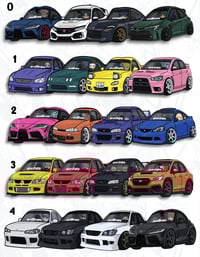 Image 2 of 車 CARS & ANIME (SET) MID