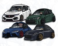 Image 1 of 車 CARS & ANIME (SET) MID