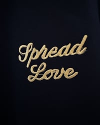 Image 1 of Spread Love Gold embroidery Sweatshirt 
