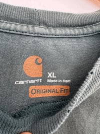 Image 3 of Vintage Carhartt - Green Heavyweight Big Text Logo T-Shirt