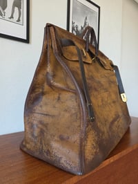 Image 4 of SAC HAUT A COURROIES HERMES 60 CM