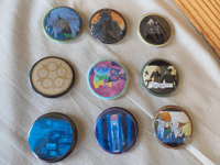 Image 1 of AZ| Screen Shot Button Set | Misprinted and Unaligned 
