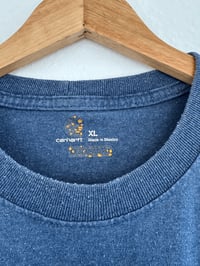 Image 4 of Vintage Carhartt - Blue/Green Logo Heavyweight T-Shirt