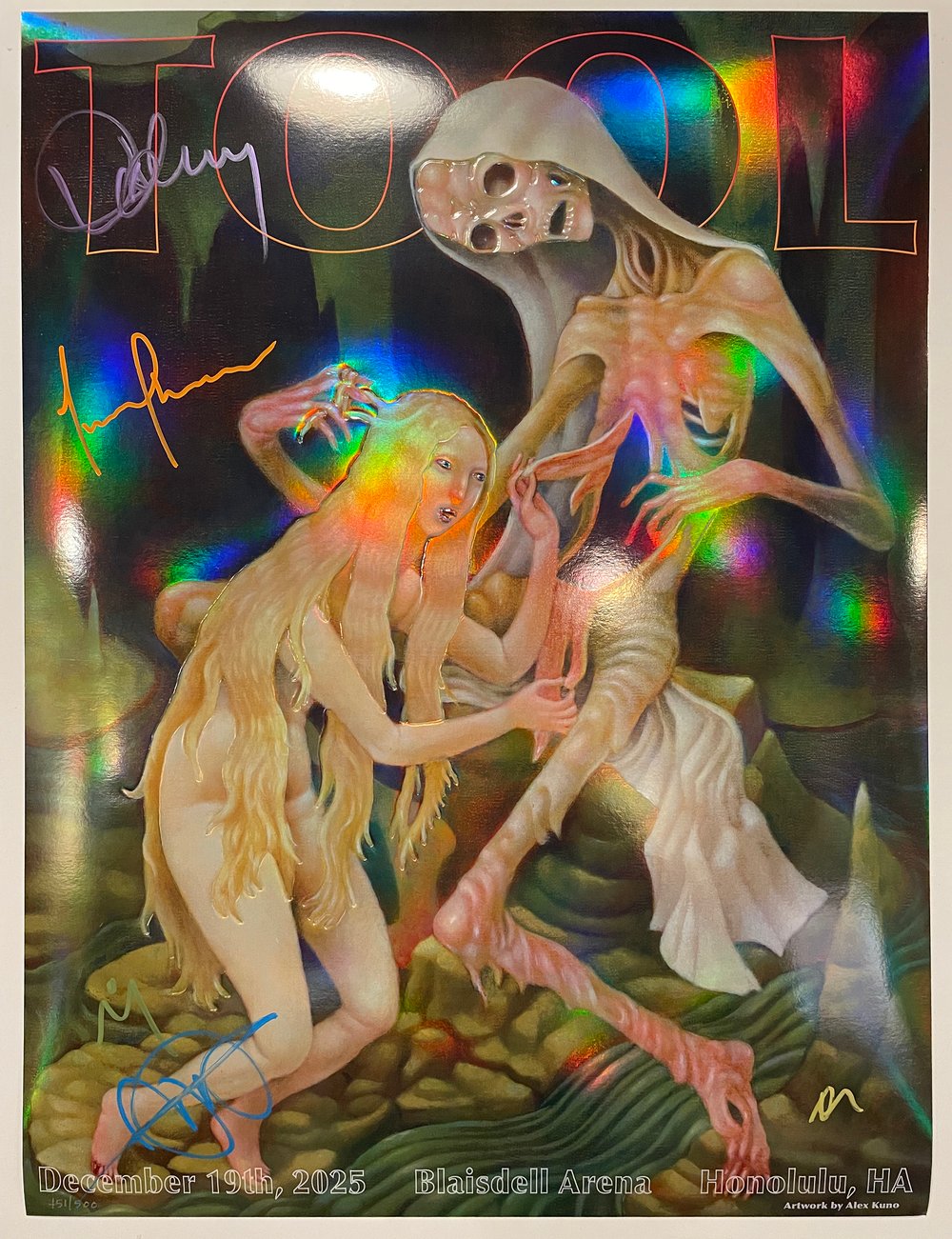 Image of Honolulu Poster #451 Band-Signed