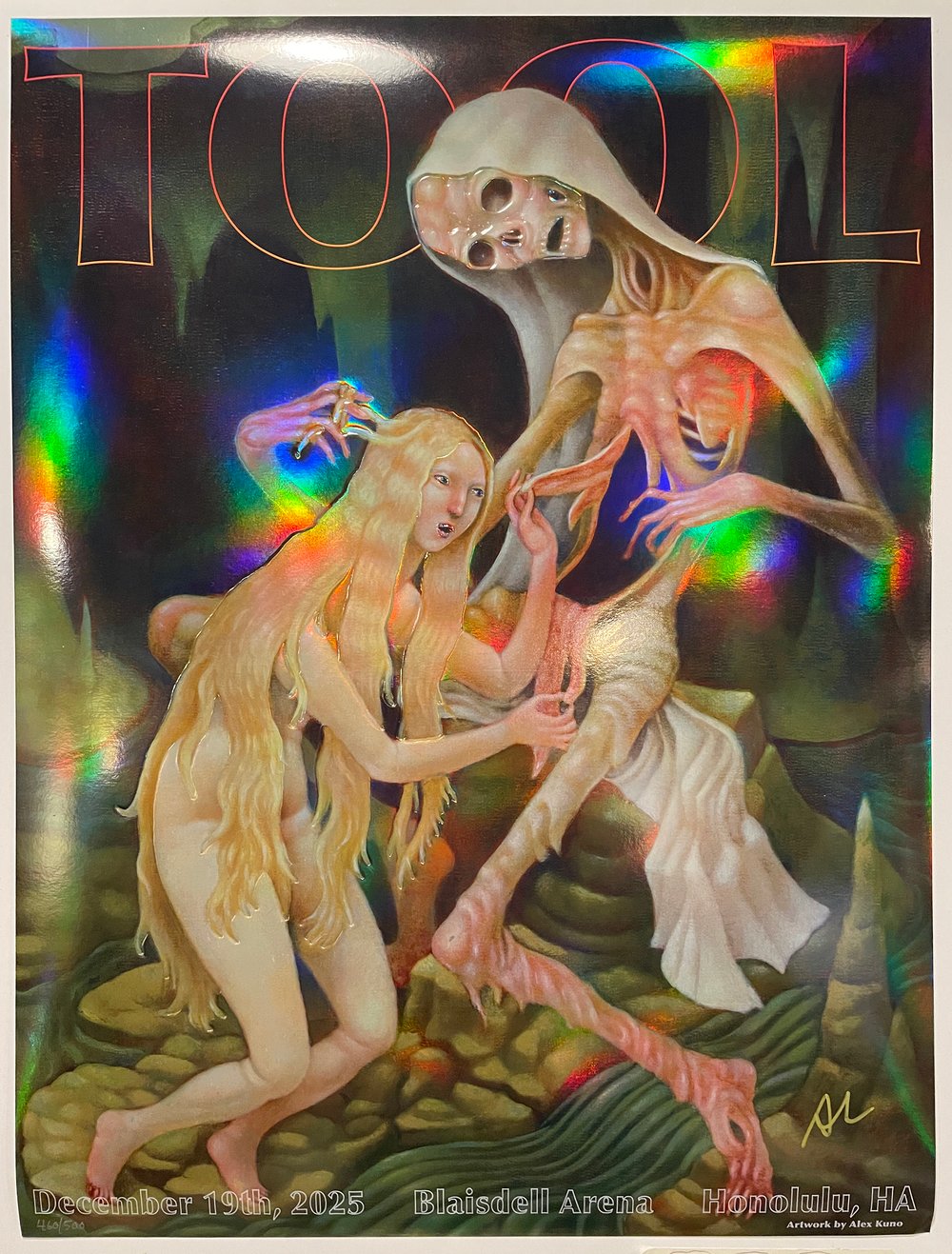 Image of Honolulu Poster #460/500 Artist-Signed