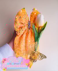 Mango Dainty Flower Bow