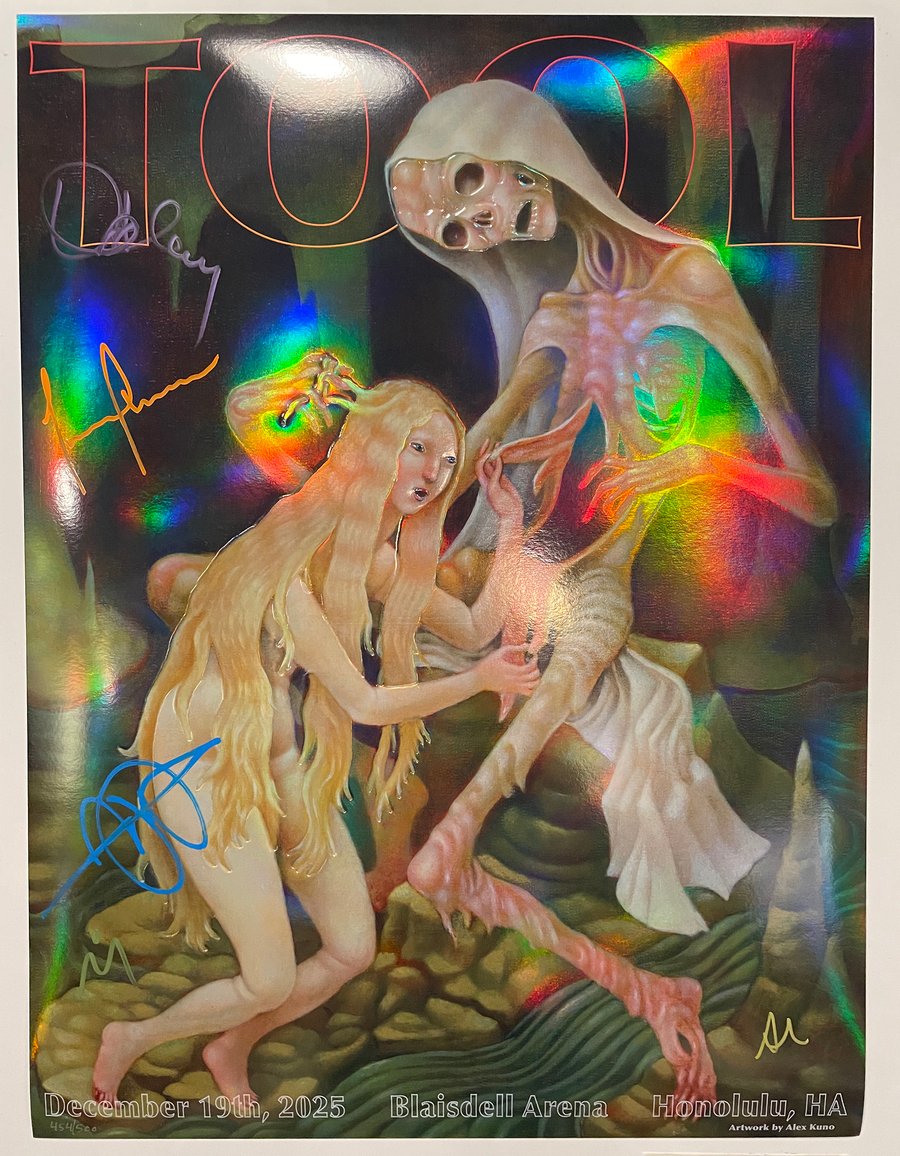Image of Honolulu Poster #454/500 BAnd-Signed
