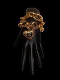 Image 1 of “ISSA” Link  Charm Bracelet/Choker