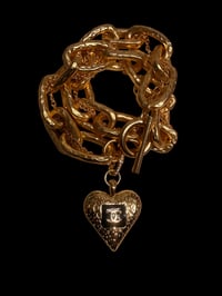 Image 3 of “ISSA” Link  Charm Bracelet/Choker