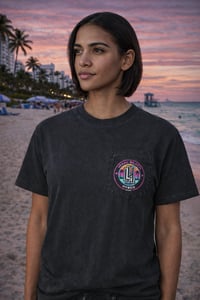 Image 1 of 🌴 HYROX Miami Beach 2026 Pocket Tee