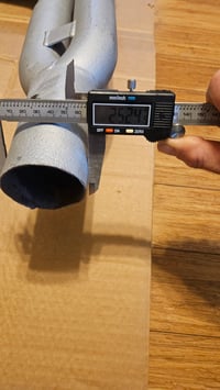 Image 7 of 6-1 Square port Exhaust header 