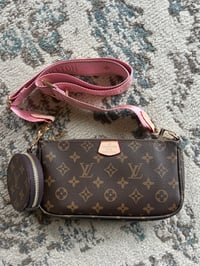 Image 2 of Mocha blush crossbody
