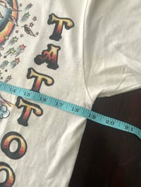 Image 3 of Vintage Single Stitch 1990 AM-JAM Tattoo Expo T-Shirt S/M 