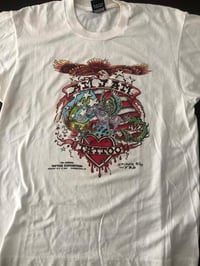 Image 2 of Vintage Single Stitch 1993 AM-JAM Tattoo Expo T-Shirt Large