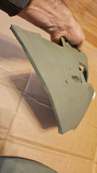 Image 3 of 70-73 240z - Early 74 260z Front lower valance corners - L/R - 006