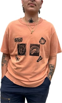 Grungy Hand printed T-shirt