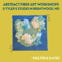 Image 1 of Punch Needle Workshop: Abstract Fiber Art 