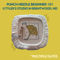 Image 1 of Punch Needle Workshop: Beginner 101