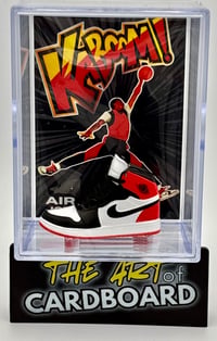 Jumpman Kaboom Black Toe Jordan 1 Shadow Box