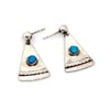 Silver Tipi Earrings