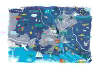 Image 1 of Map of Newhaven