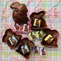 Image 2 of Chocolate Bunny Container 2 Pack Chocolate Nuggets