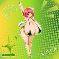 Image 1 of Keroppi Vinyl Decal