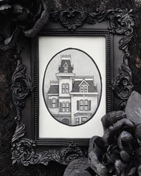 Victorian House - Original Artwork - Framed