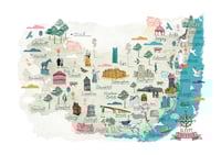 Image 1 of Map of Sleepy Suffolk