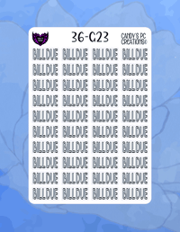 Image 24 of Bill Due G Font G-G24