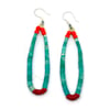 Turquoise Jacla Earrings (Bright Waters)