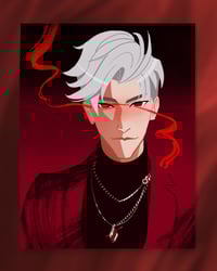 Sylus "Red-Eye" Postcard