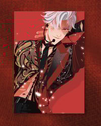 Sylus "Heartbeats Ablaze" Postcard