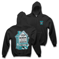 HPD X LRC - " HOUSE ALWAYS WIN "- BLACK HOODIE