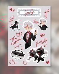 Image 1 of LADS Wedding Sticker Sheet- Sylus