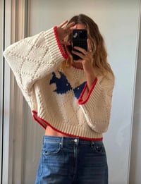 Image 3 of Blue Wing Knit